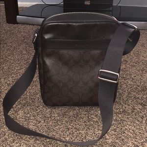 Coach Houston flight bag